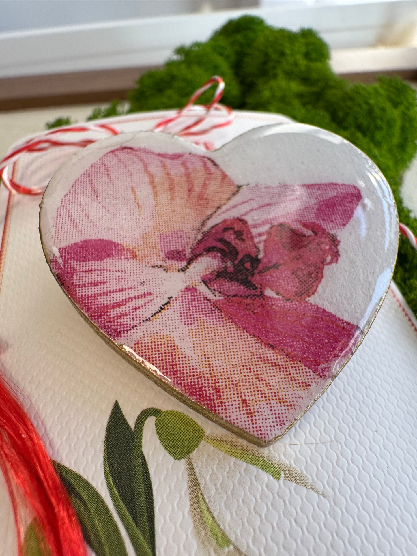 Mărțișor-broșă “Orhidee”