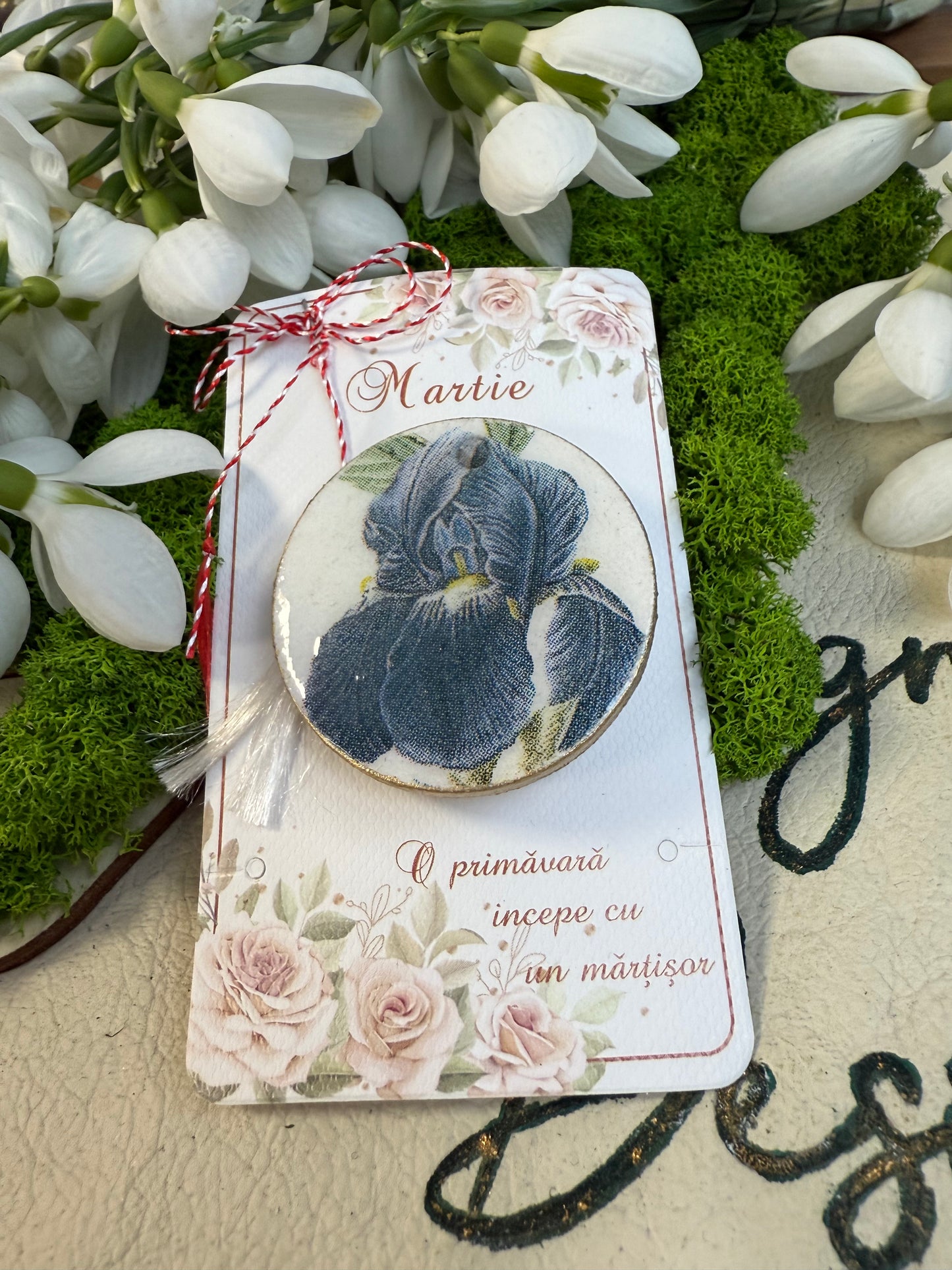 Mărțișor Handmade - Broșă