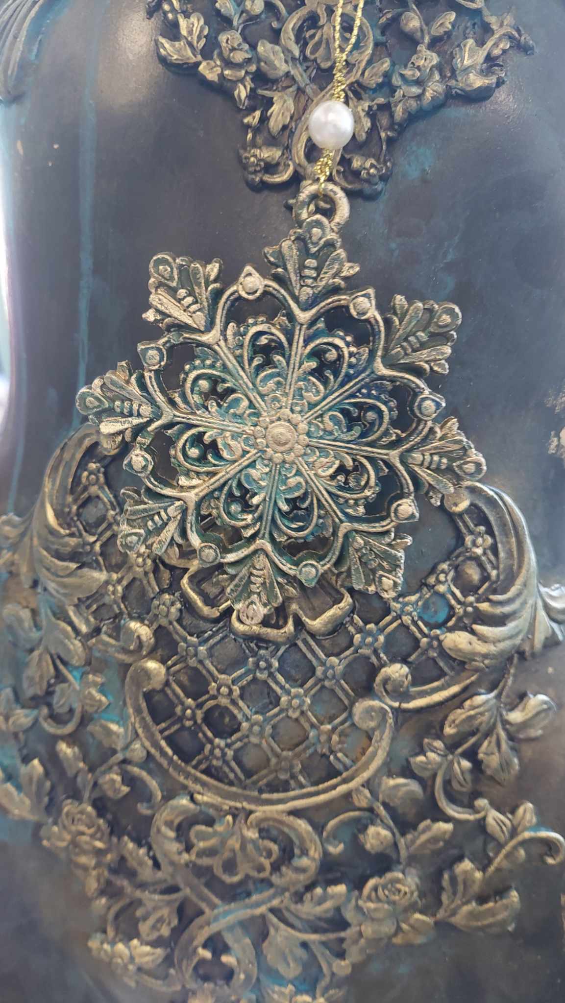 Ornamente pentru brad ”Glob” și ”Fulg de nea”