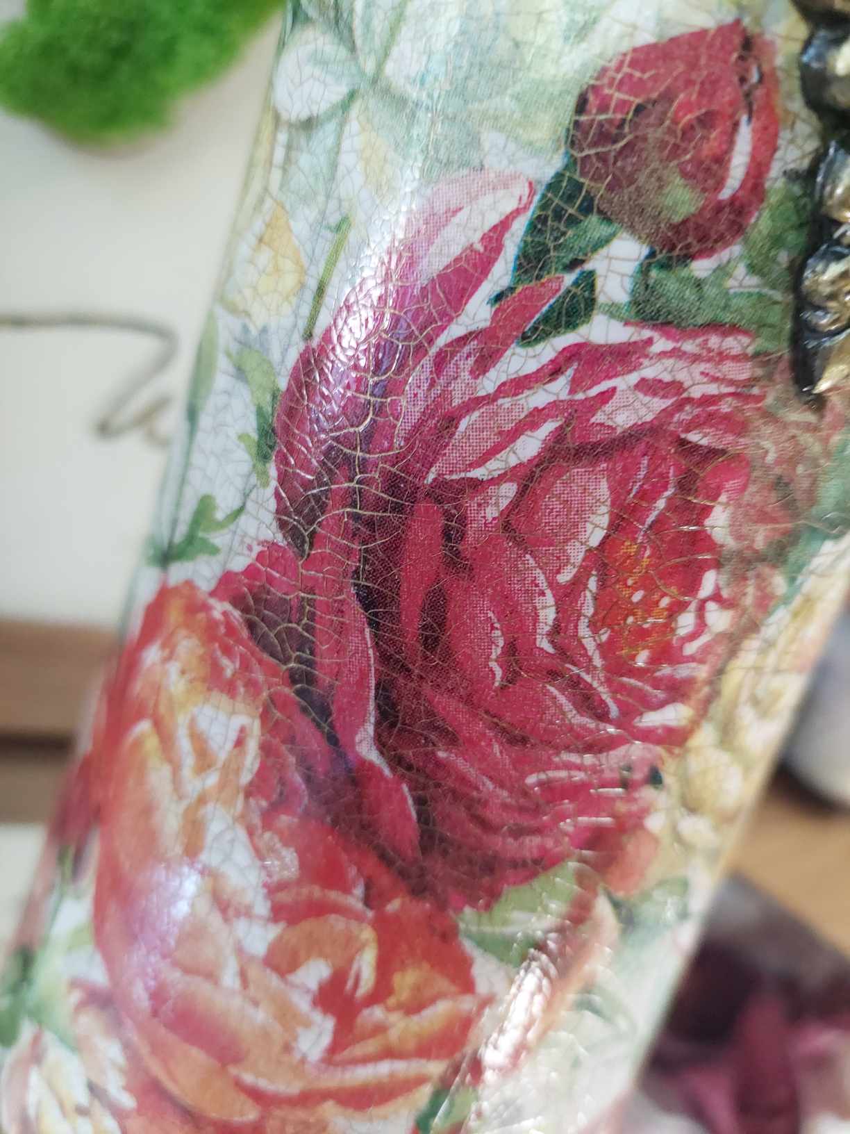 Vază unicat ”Art of Roses”