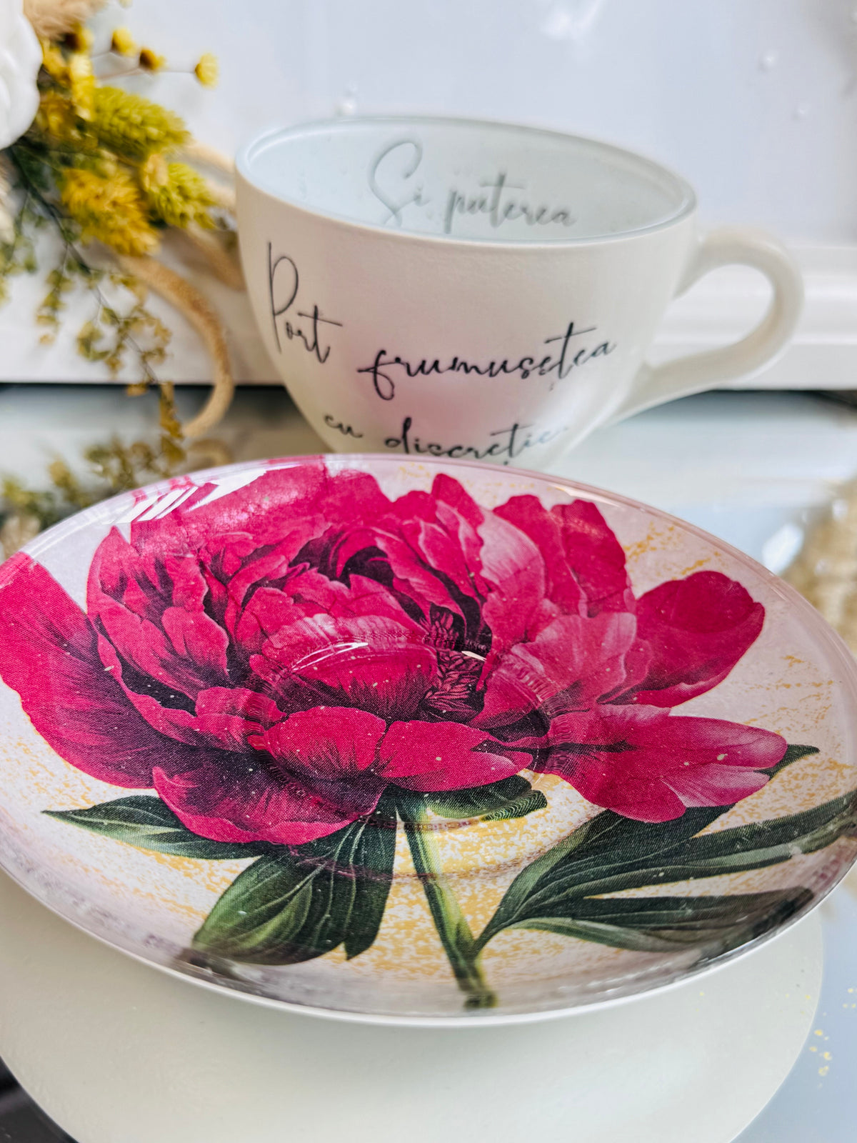 Cană de cafea “GRAȚIE” - unicat