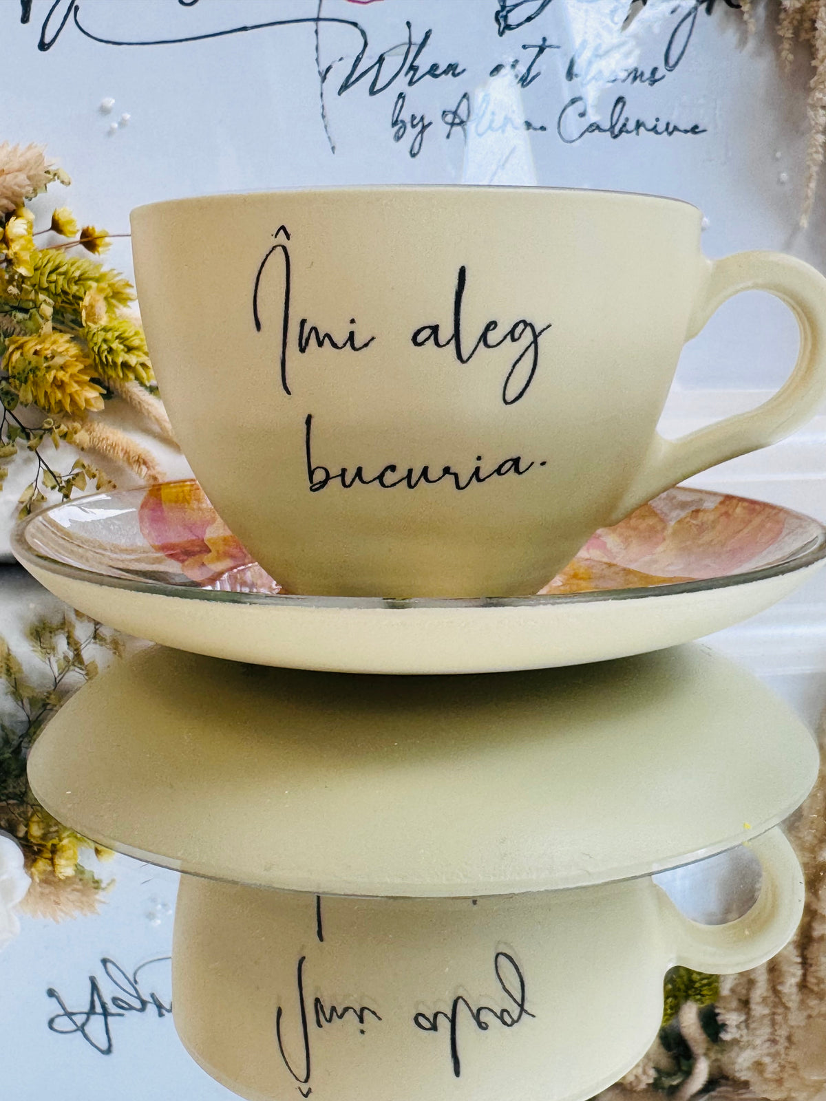 Cană cafea “BUCURIE” - unicat