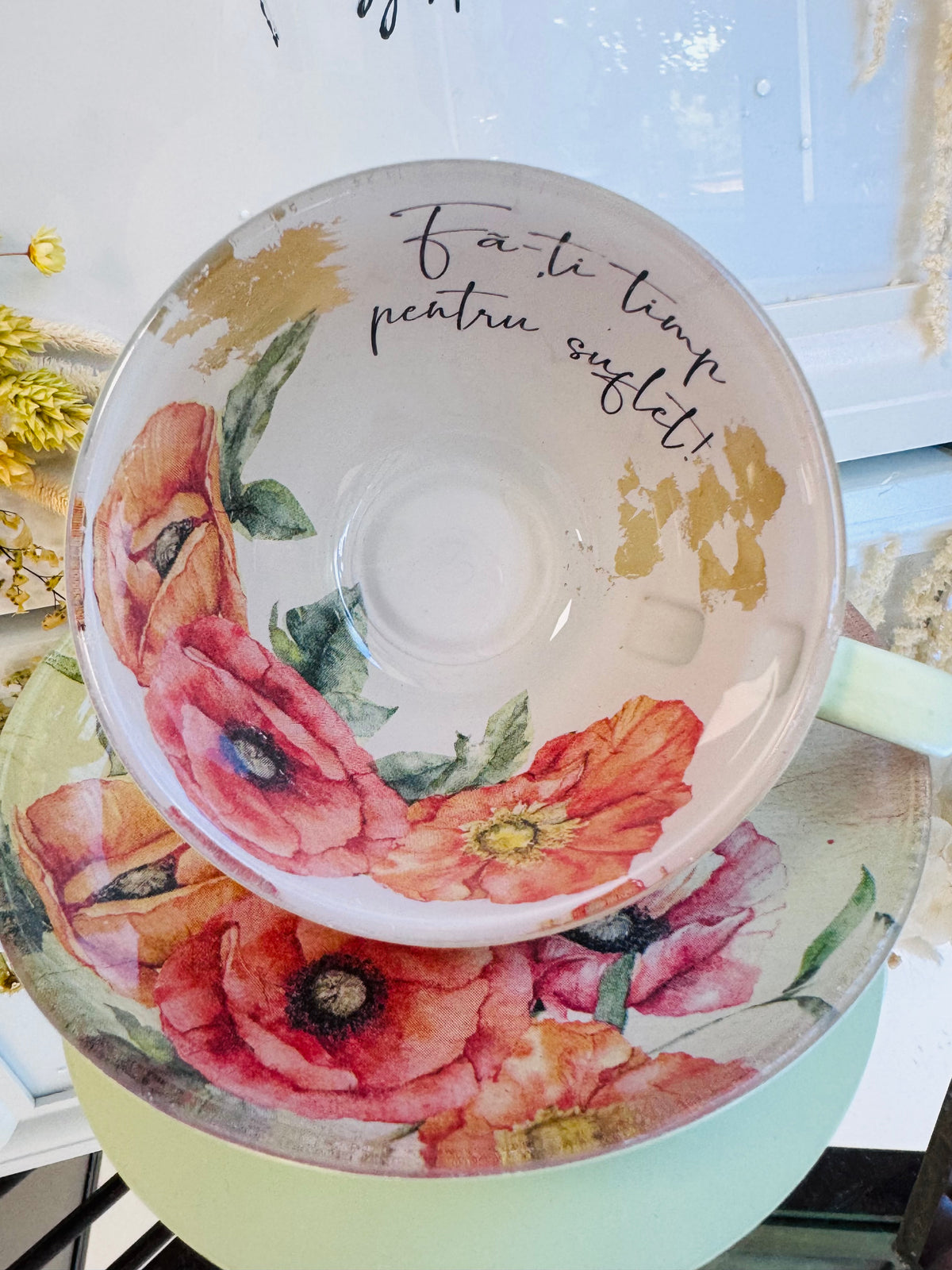Cană de cafea “DOR DE MINE” - unicat | Colecția “AVENTURĂ”