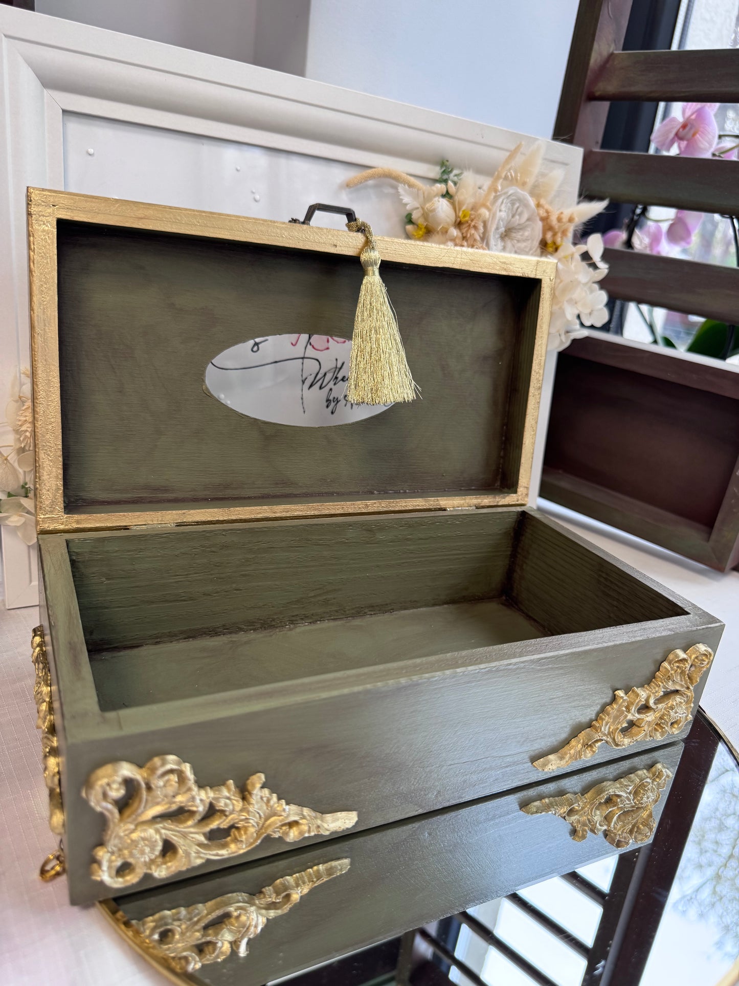Cutie pentru șervețele Colecția “VINTAGE ROSES” - UNICAT