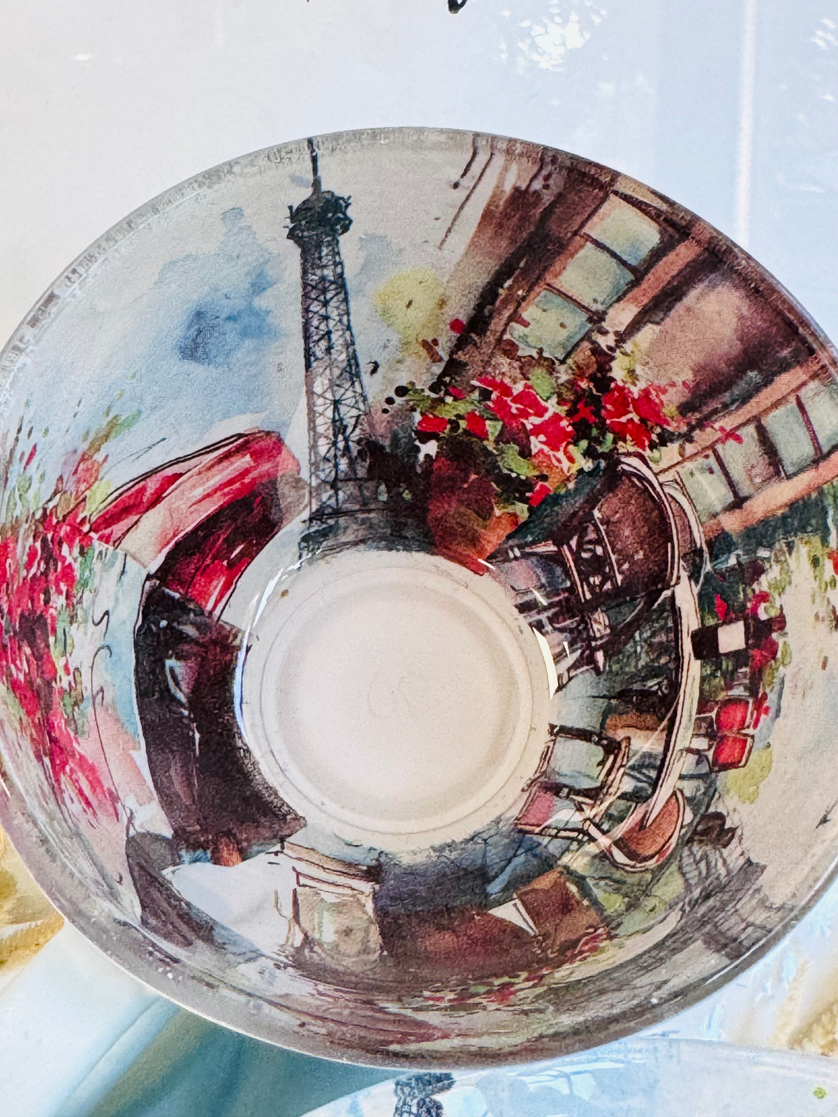 Cană de cafea “O CLIPĂ ÎN PARIS” - unicat | Colecția “DOR DE DUCĂ”