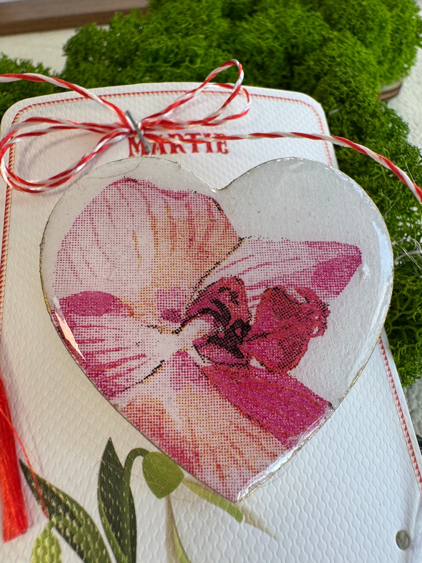 Mărțișor-broșă “Orhidee”