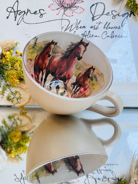 Cană de cafea “GALOP REGAL” - UNICAT