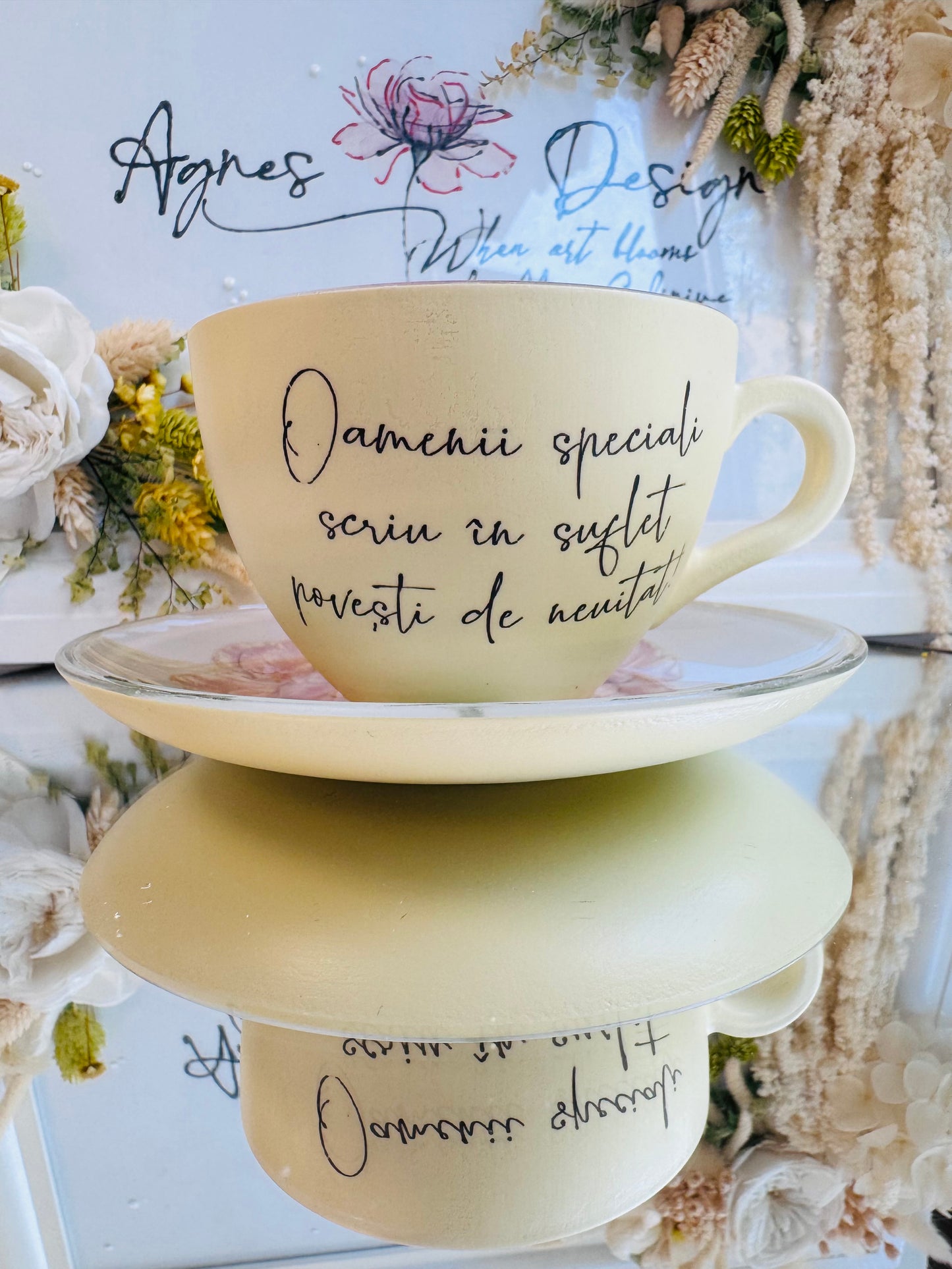 Cană de cafea “BUJOR DE POVESTE” - unicat