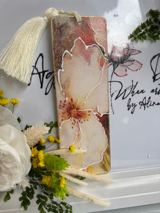 Semn de carte ”Petale de mulțumire” - cadoul perfect pentru un dascăl de neuitat