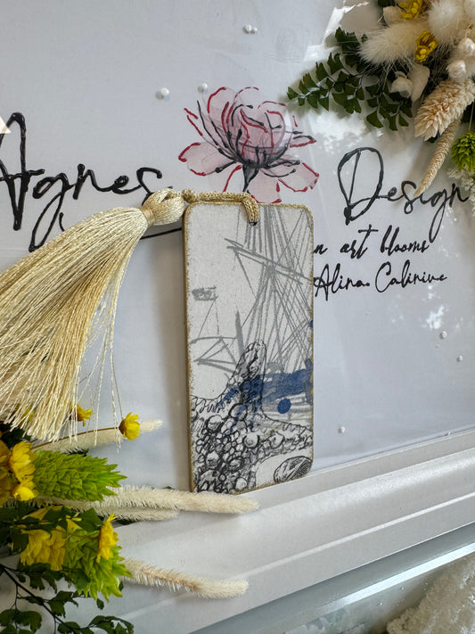 „Briza Recunoștinței” – semn de carte cu motive marine pentru cadrele didactice