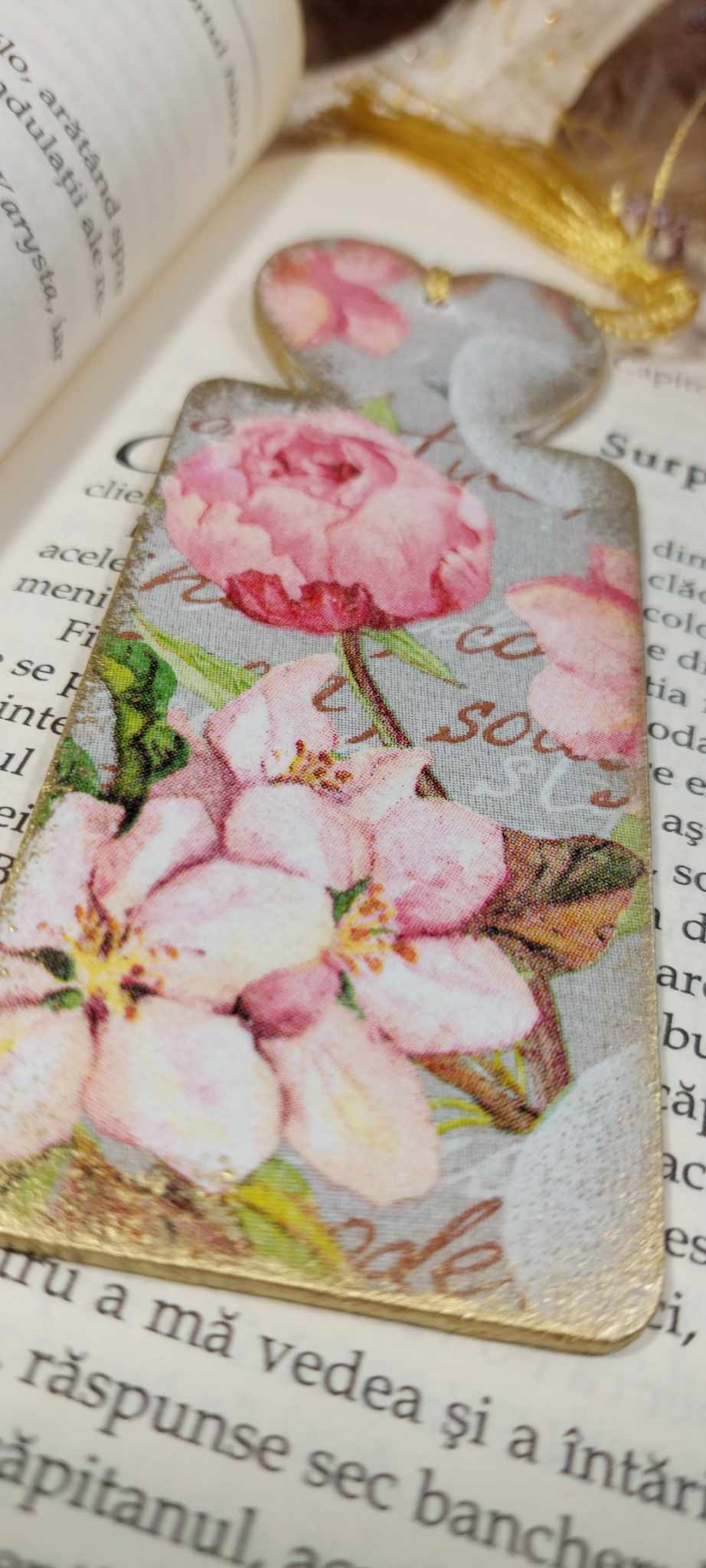 SEMN DE CARTE "CHERRY & PEONY"