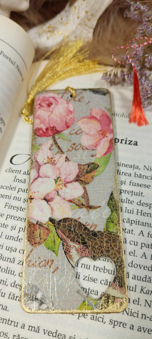 SEMN DE CARTE "BIRDS AND CHERRY BLOSSOM"