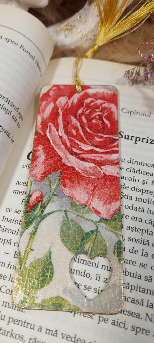 SEMN DE CARTE "RED ROSES"